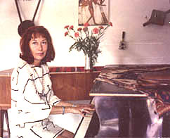 Ariane vid pianot